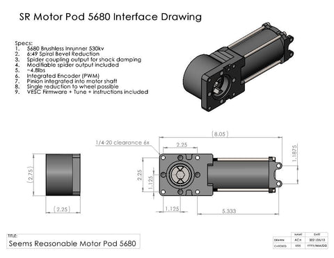SR Motor Pod