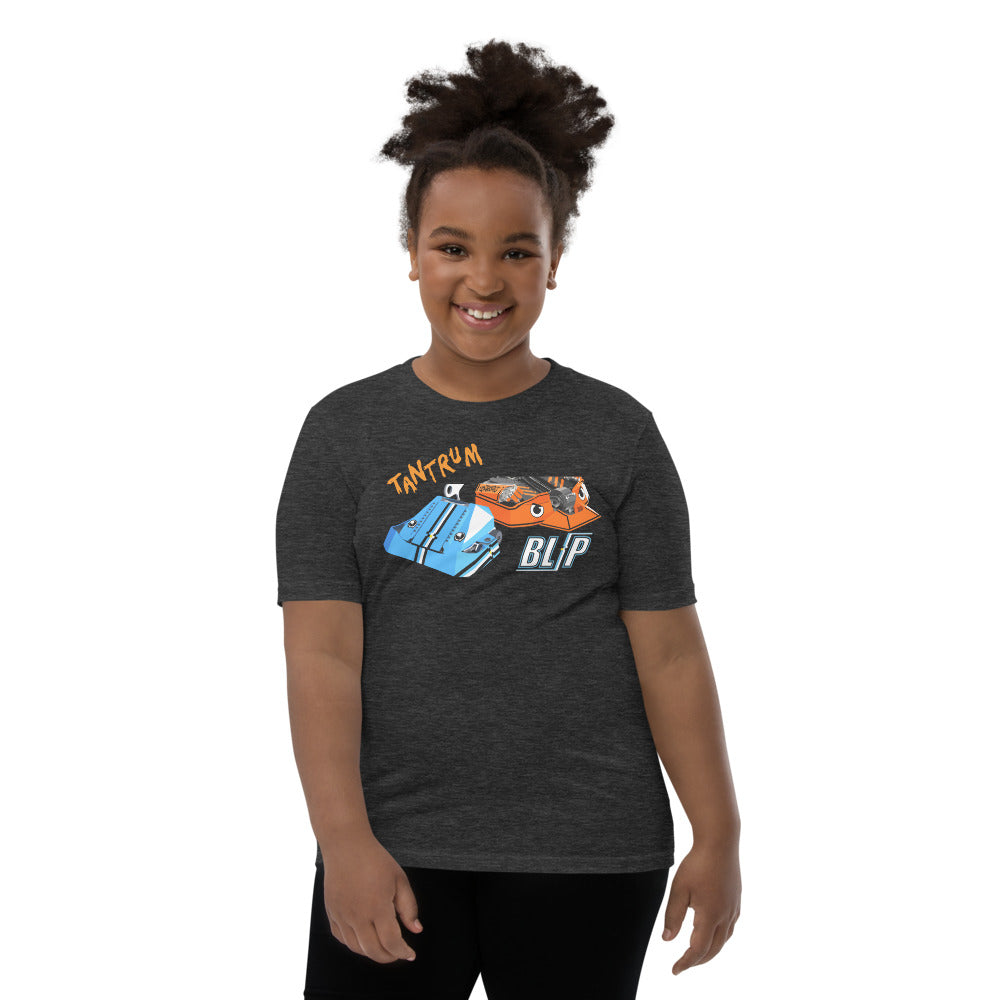 Bot Besties (Tantrum and Blip) Youth Short Sleeve T-Shirt